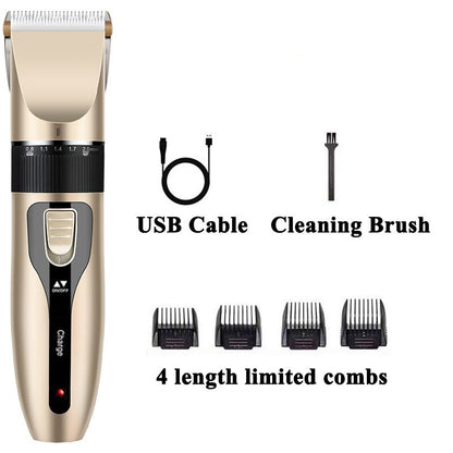 Hair Clipper Set Rechargeable Cutting