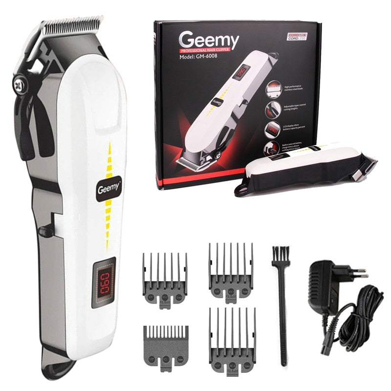 Professional barber hair clipper cordless hair trimmer beard trimer