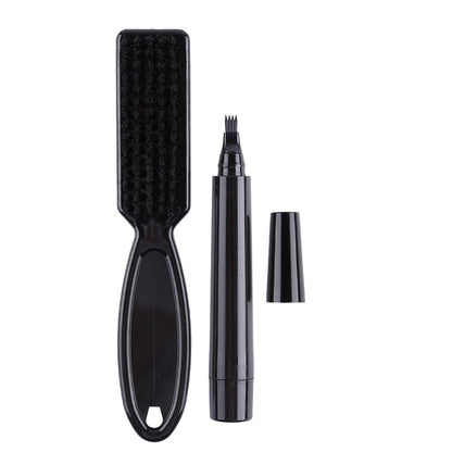 Beard Filling Pen Kit With Brush Professional Mustache