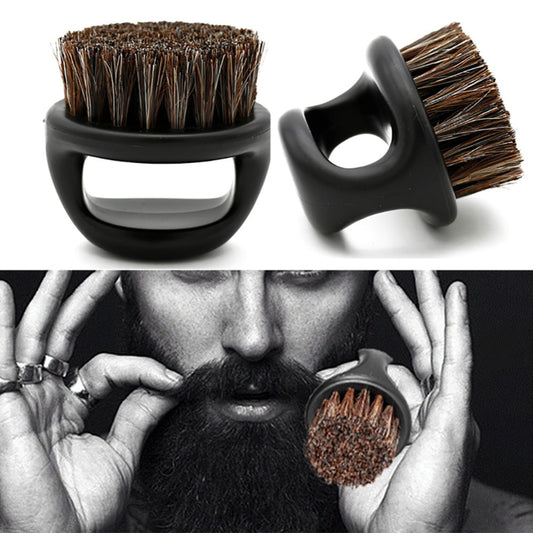 Men Beard Shaving Brush Wild Boar Fur Soft Barber Salon