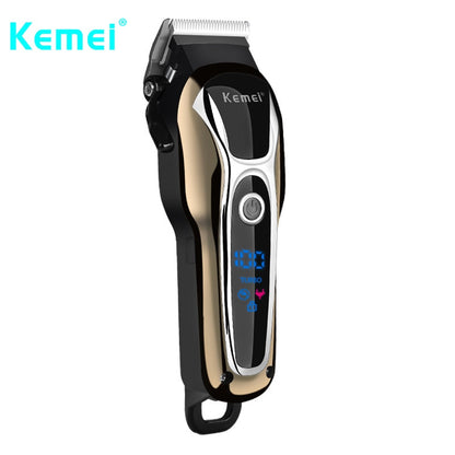 Professional Hair Clipper Rechargeable Trimmer Men Electric Cutter Cordless