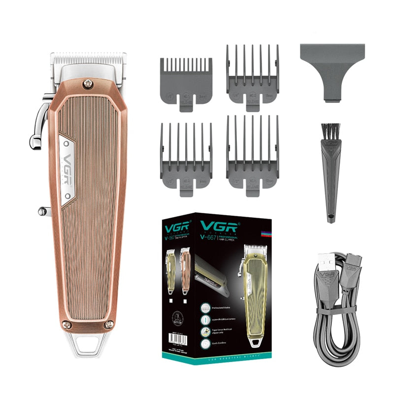 Metal Professional Barber Hair Clipper