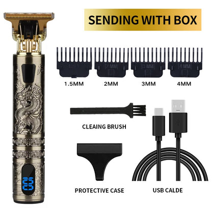 Electric Hair Clipper High Power LCD