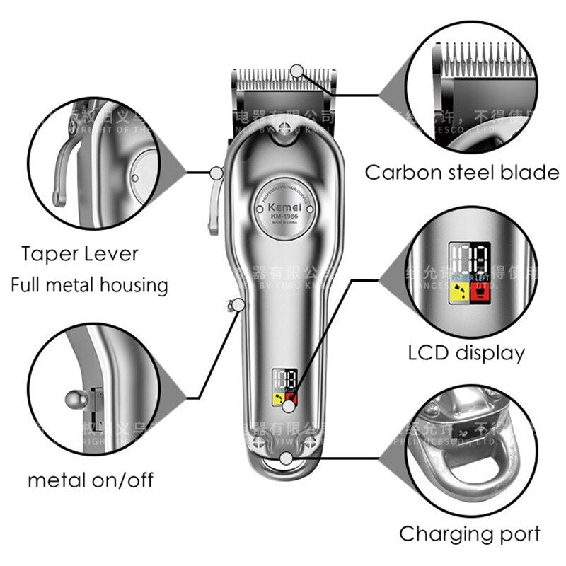 Hair clipper professional hair trimmer