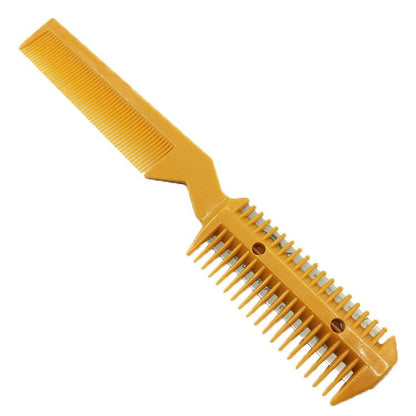 1pc Hairdressing Comb Haircut Brush Carbon