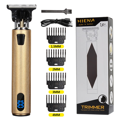 USB Electric Hair Cutting Machine Rechargeable Professional Beard Trimmer