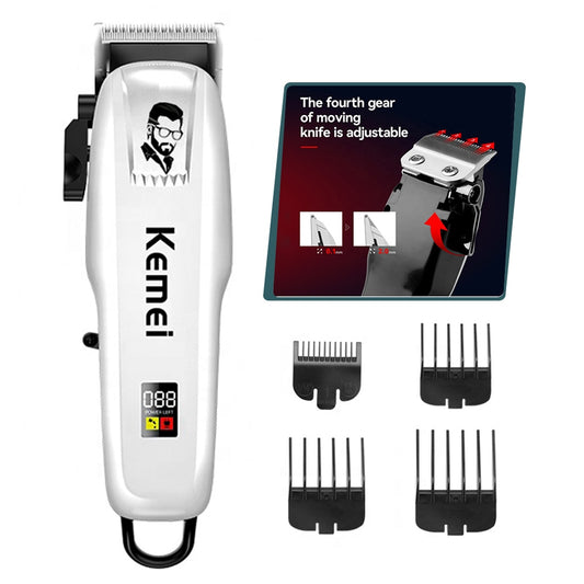 Professional Hair Clipper Rechargeable Hair Trimmer For Hair Cutting