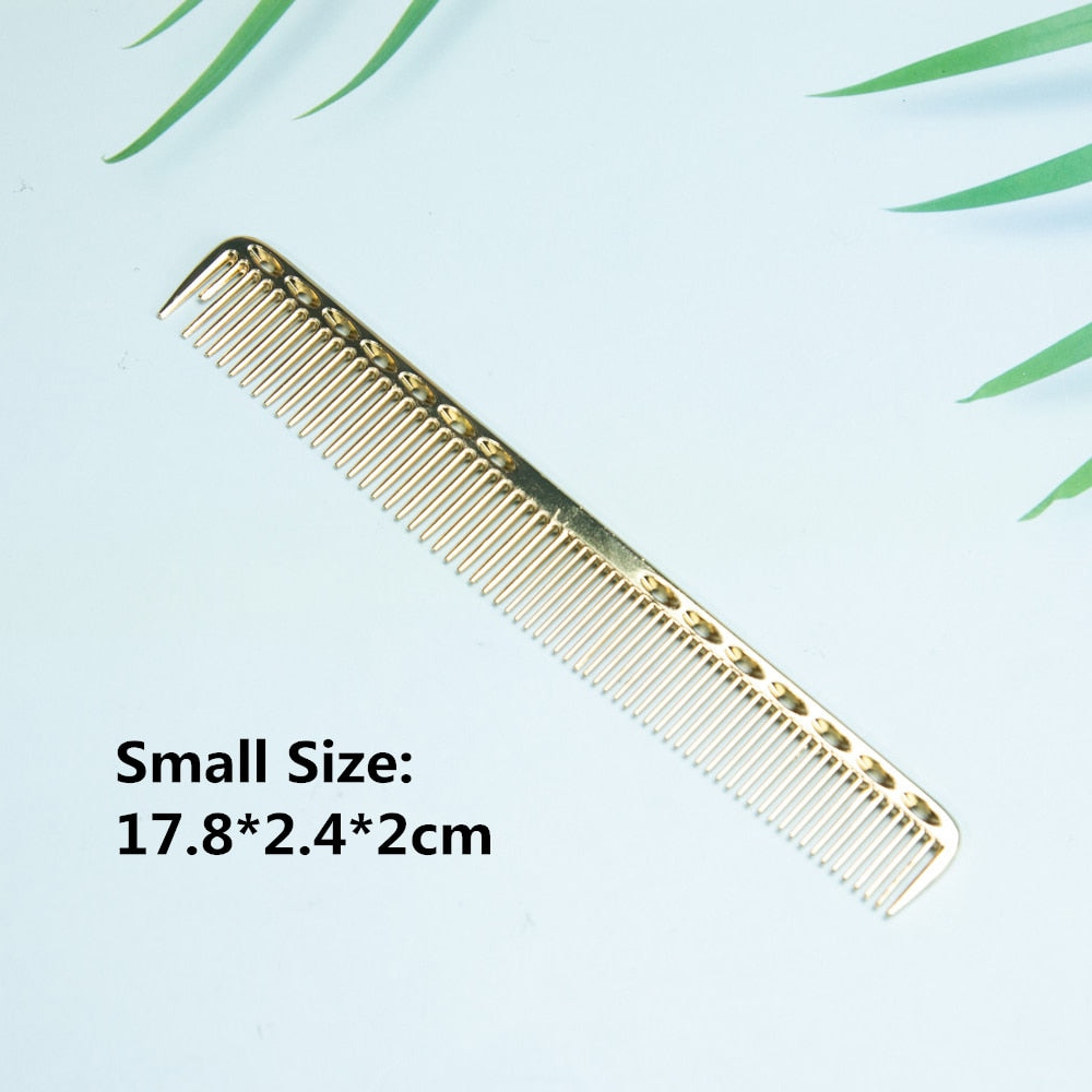 Space Aluminum Hair Comb Pro Hairdressing Combs