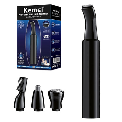 Original Kemei High Quality Rechargeable Nose Trimmer For Beard Hair