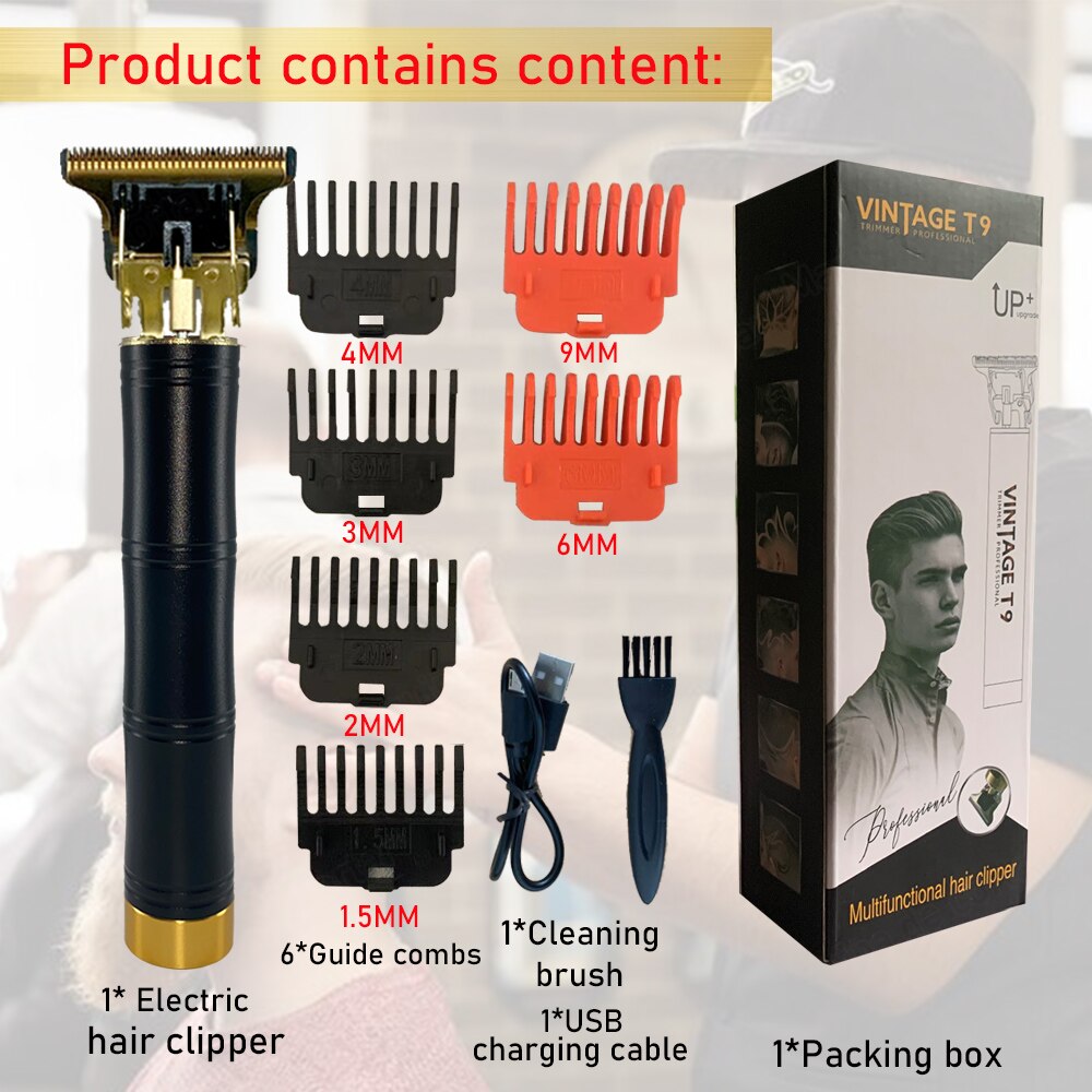 Hair Clipper Professional Comb 6MM 9MM Shaving Trimmer