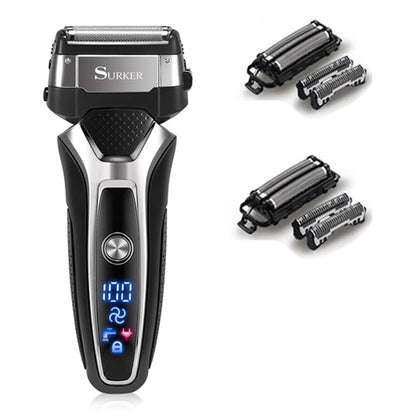 Electric shaver beard foil electric razor