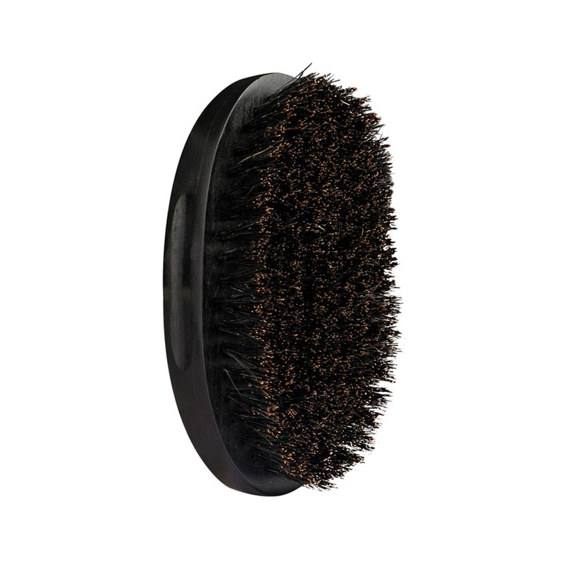 Professional Soft Boar Bristle Wood Beard