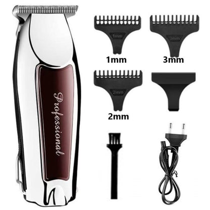 Rechargeable cordless hair trimmer for men grooming