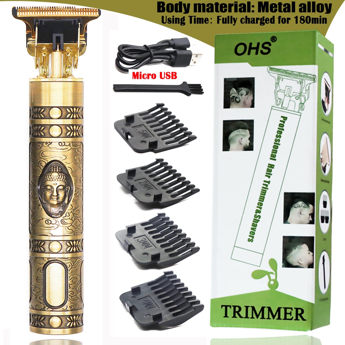 Carving Professional Hair Trimmer Beard