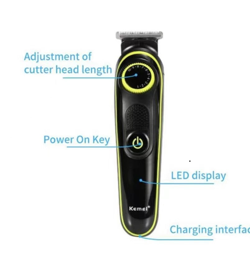 Grooming adjustable electric facial beard