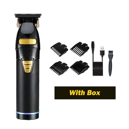 Professional Hair Trimmer For Men Barber Rechargeable Hair Clipper