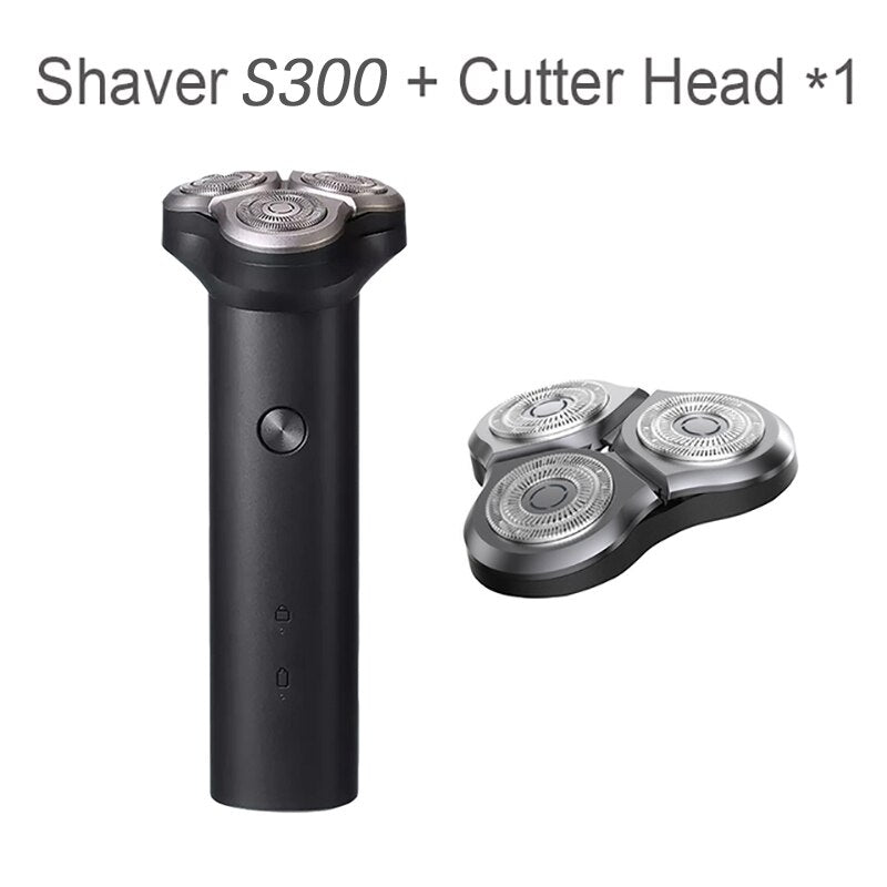 Electric Shaver S300 Portable Flex Razor 3 Head Dry Wet