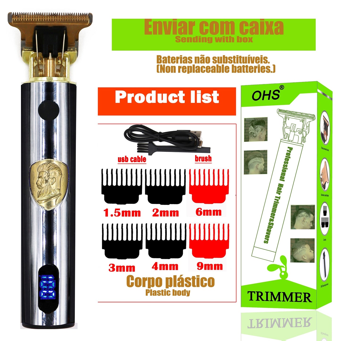 Electric Hair Cutting Machine Hair Trimmer