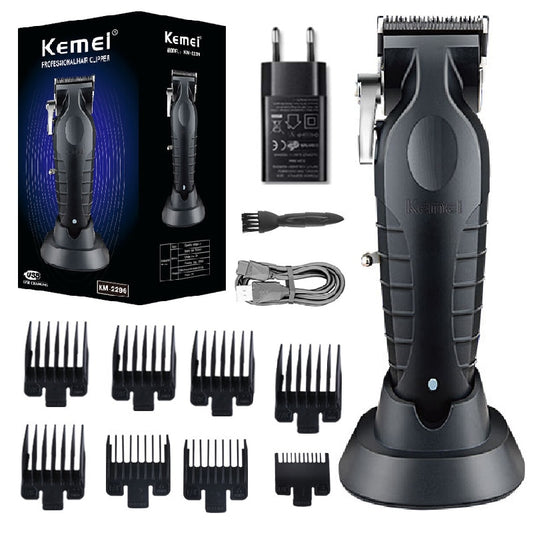 Professional Hair Clipper For Men Adjustable Cordless Electric Hair Trimmer