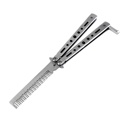 1pcs Foldable Comb Stainless Steel Practice Training