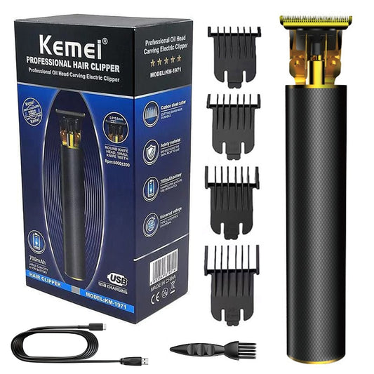 Rechargeable barber hair trimmer for men