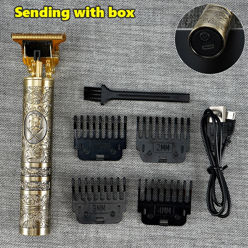 USB Electric Hair Clippers Rechargeable Shaver