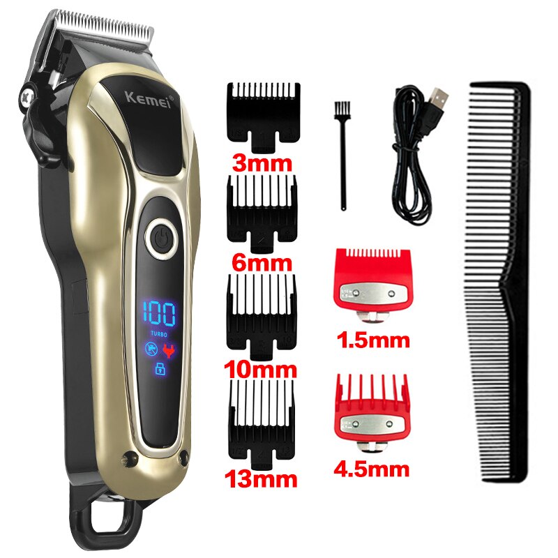 Electric Hair Clipper Trimmer for Men