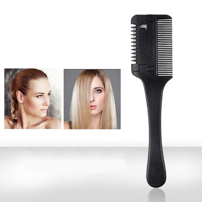 1pc Hairdressing Comb Haircut Brush Carbon