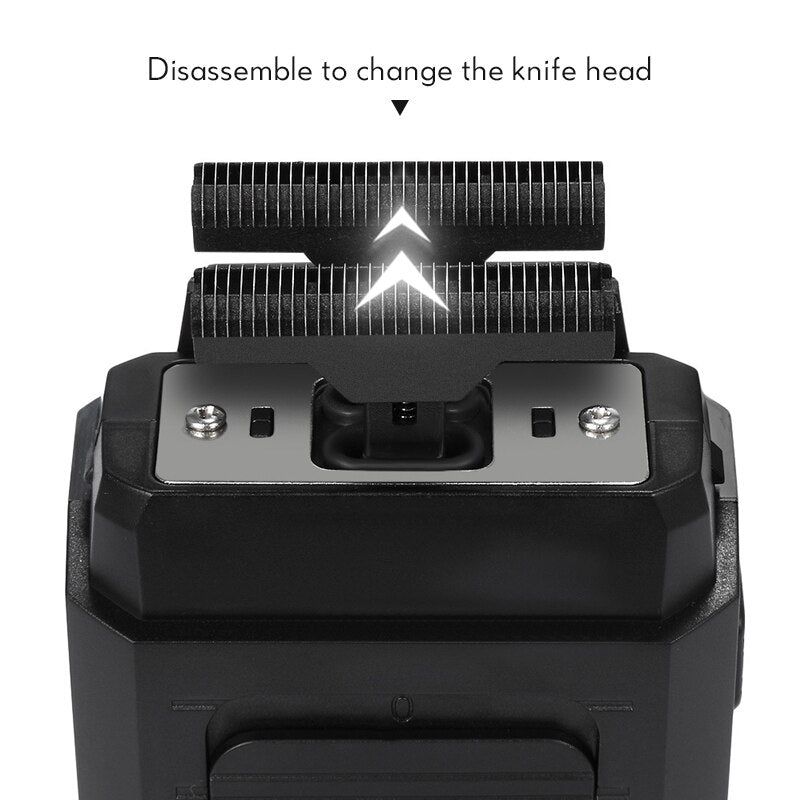 Men's Trimmer USB Cordless Electric Shaver Knife