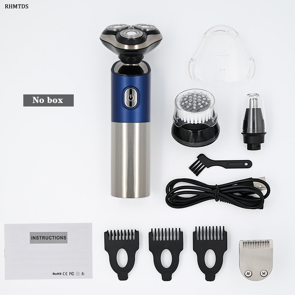 LCD Display Beard Trimmer Hair Clipper