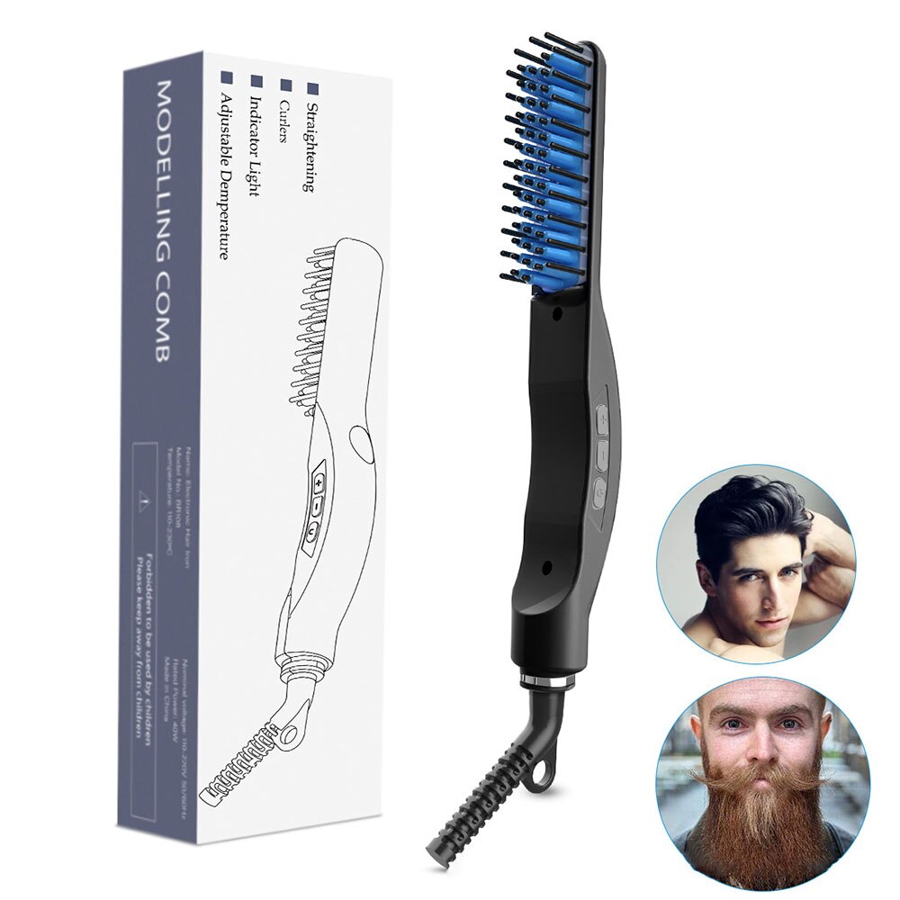 Hair Straight Brush Beard Comb Men Women