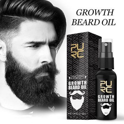 30ml PURC Beard Growth Oil Set Grow Beard