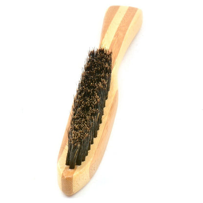 Beard Brush Boar Bristle for Men's Mustache