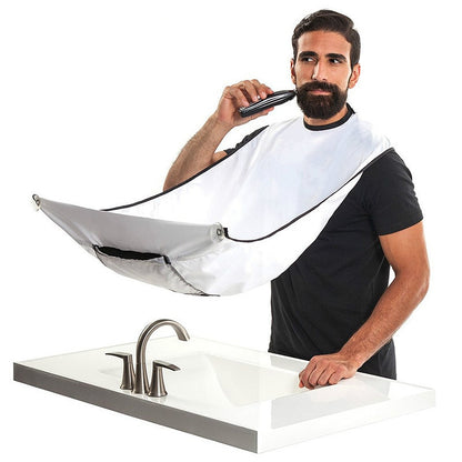 Adult Bibs Men's Shaving Aprons Hair or Beard Care