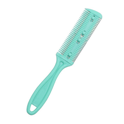 1pc Hairdressing Comb Haircut Brush Carbon