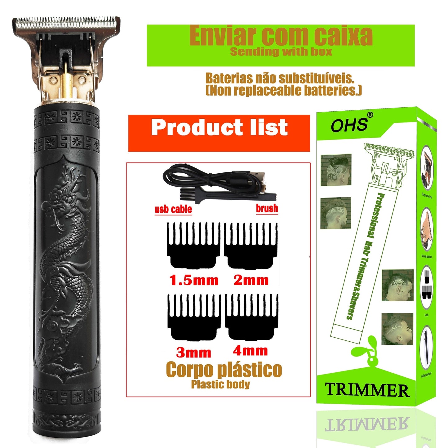 Electric Hair Cutting Machine Hair Trimmer