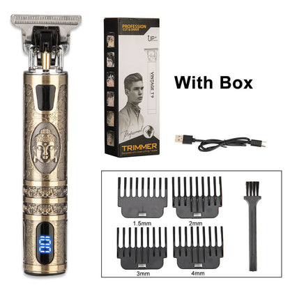 Wireless Cutting Machine Beard Trimmer Shaving Barber Hair Clipper