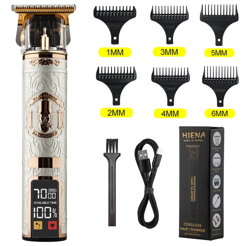 Men's Electric Shaver Rechargeable Trimmer