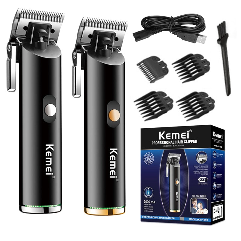 Hair clipper cord cordless trimmer