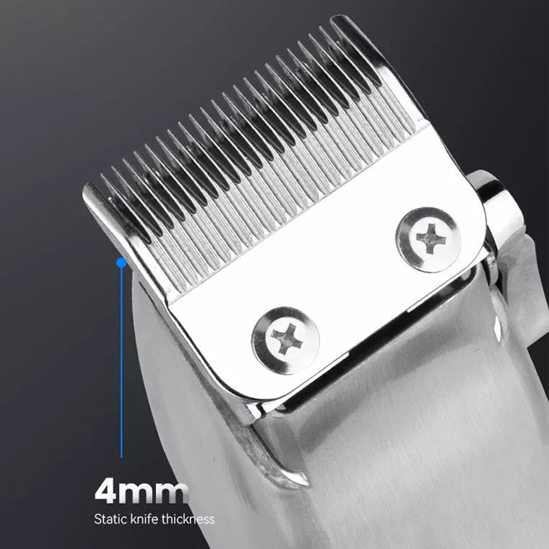 Aluminum Alloy Barber Master Hair Clipper Professional Adjustable Trimmer