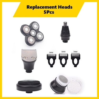 4 Pieces Replacement Shaver Head Electric Shaver