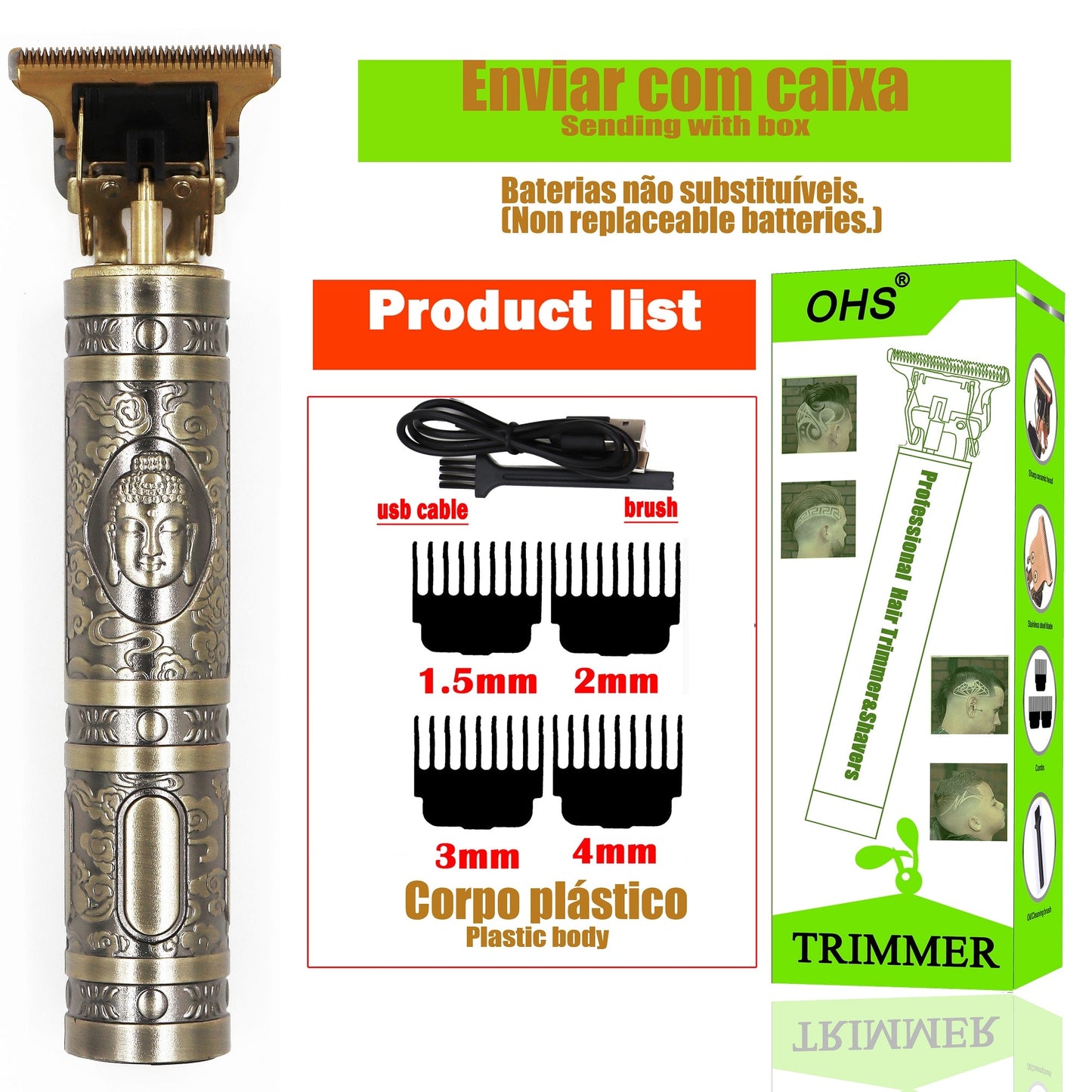 Electric Hair Cutting Machine Hair Trimmer