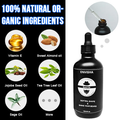 Growth Beard Oil Thicker For Men Grooming Treatment