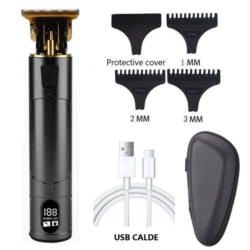 Electric T9 Hair Trimmer Cordless Shaver