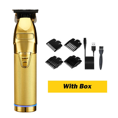 Professional Hair Trimmer For Men Barber Rechargeable Hair Clipper