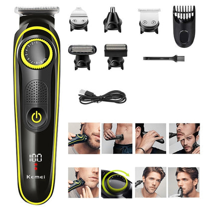 Original Kemei All In One Hair Trimmer For Men Grooming For Face