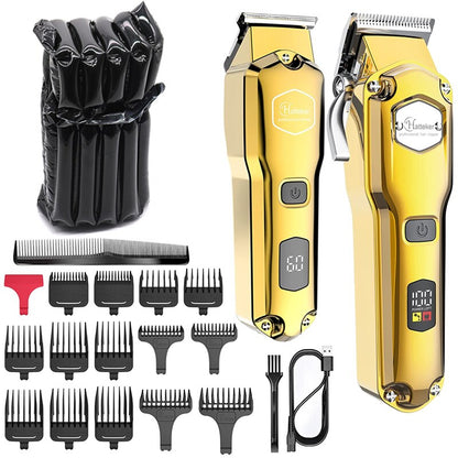 Combo kit professional cordless hair trimmer