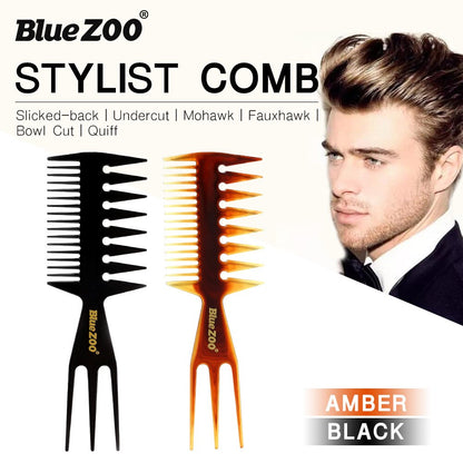 Styling hair brush oil comb Retro oil head wide