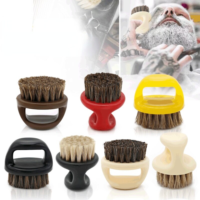 Ring Design Horse Bristle Men Shaving Brush