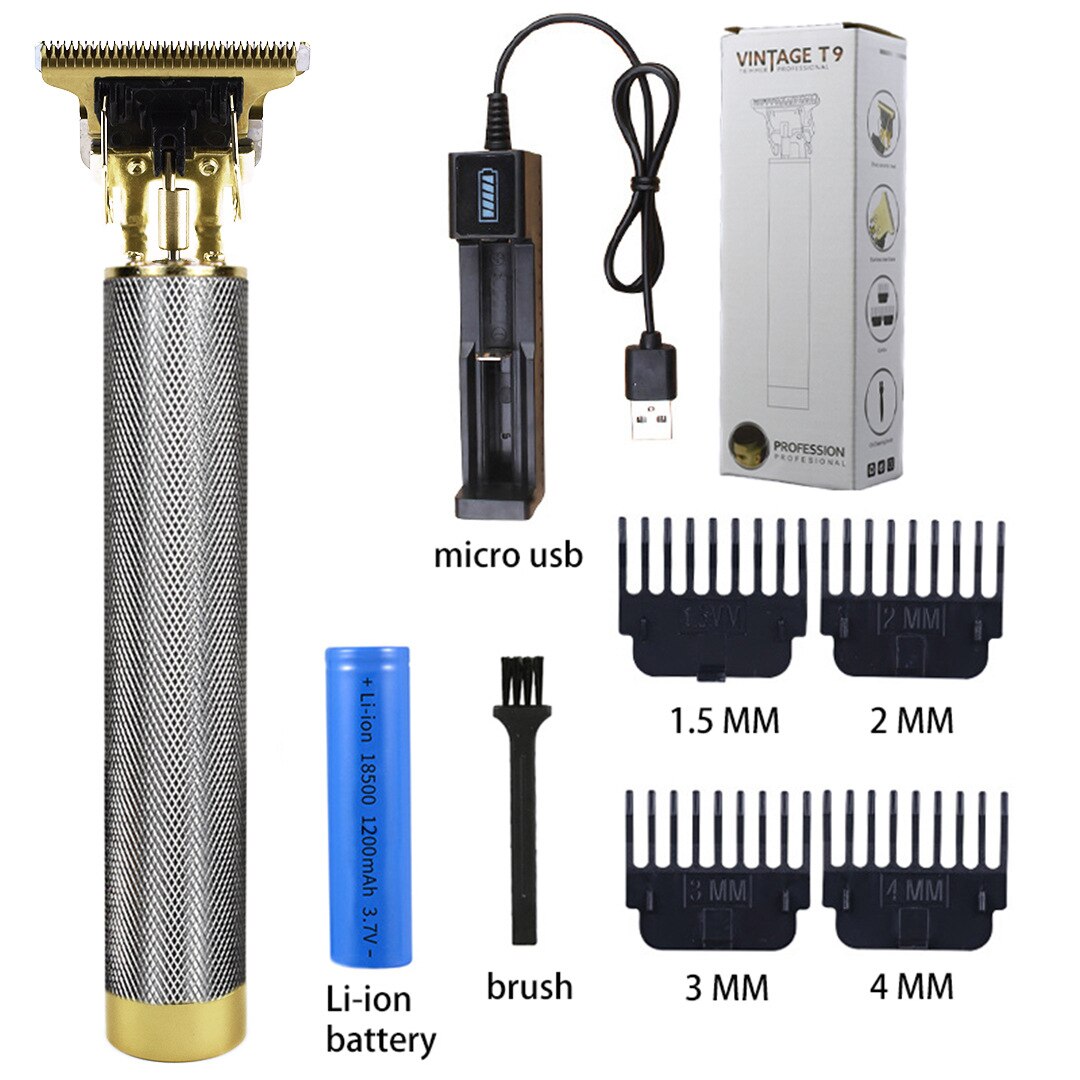 USB Rechargeable 0mm Shaver Beard